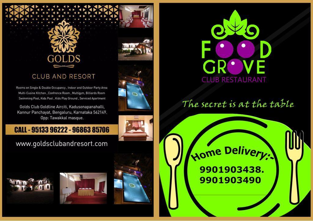 Golds Club & Resort Bayappanhalli Exterior photo